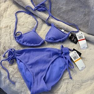 NWT Salt & Cove Purple Bikini Set